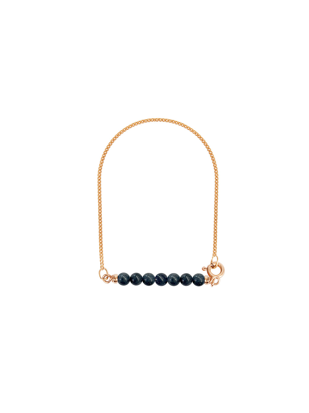 Fiorina Jewellery Gold Friendship Bracelet Sodalite