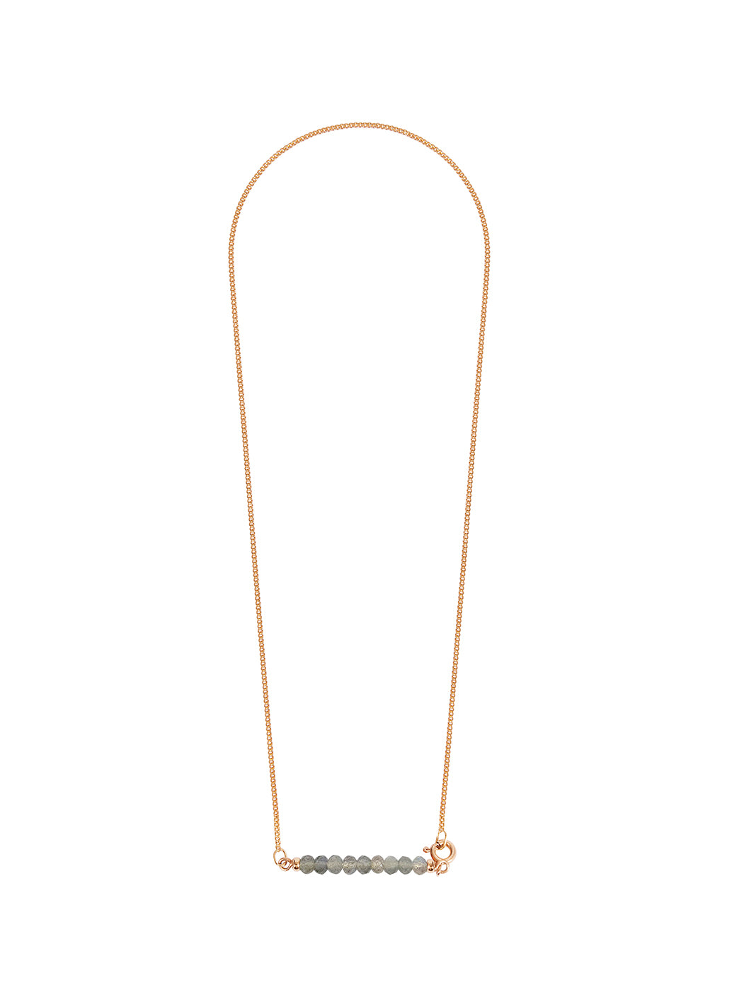 Fiorina Jewellery Gold Friendship Necklace Labradorite