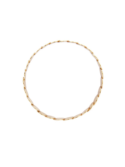 Fiorina Jewellery Gold Saint Liberus Medley Bangle Top View