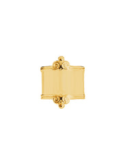 Fiorina Jewellery Gold Scroll Ring