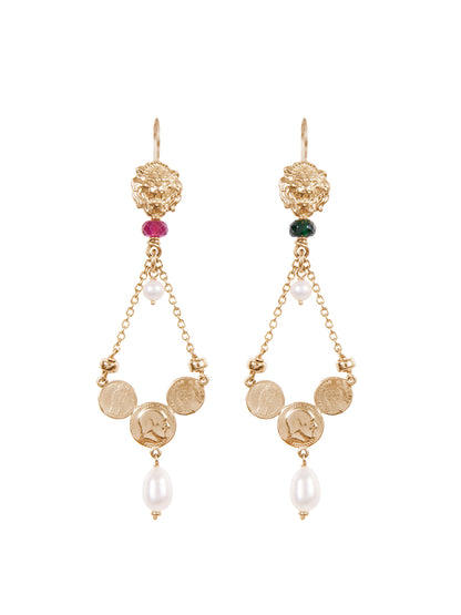 Fiorina Jewellery Gold Trevi Earrings