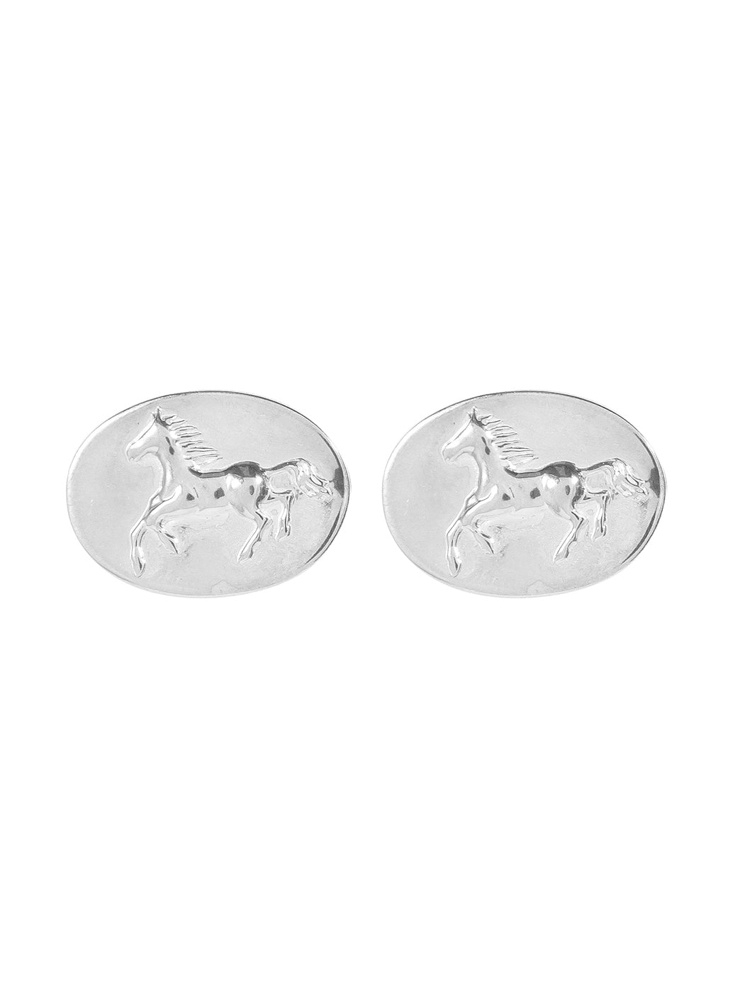Fiorina Jewellery Mens Horse Cufflinks