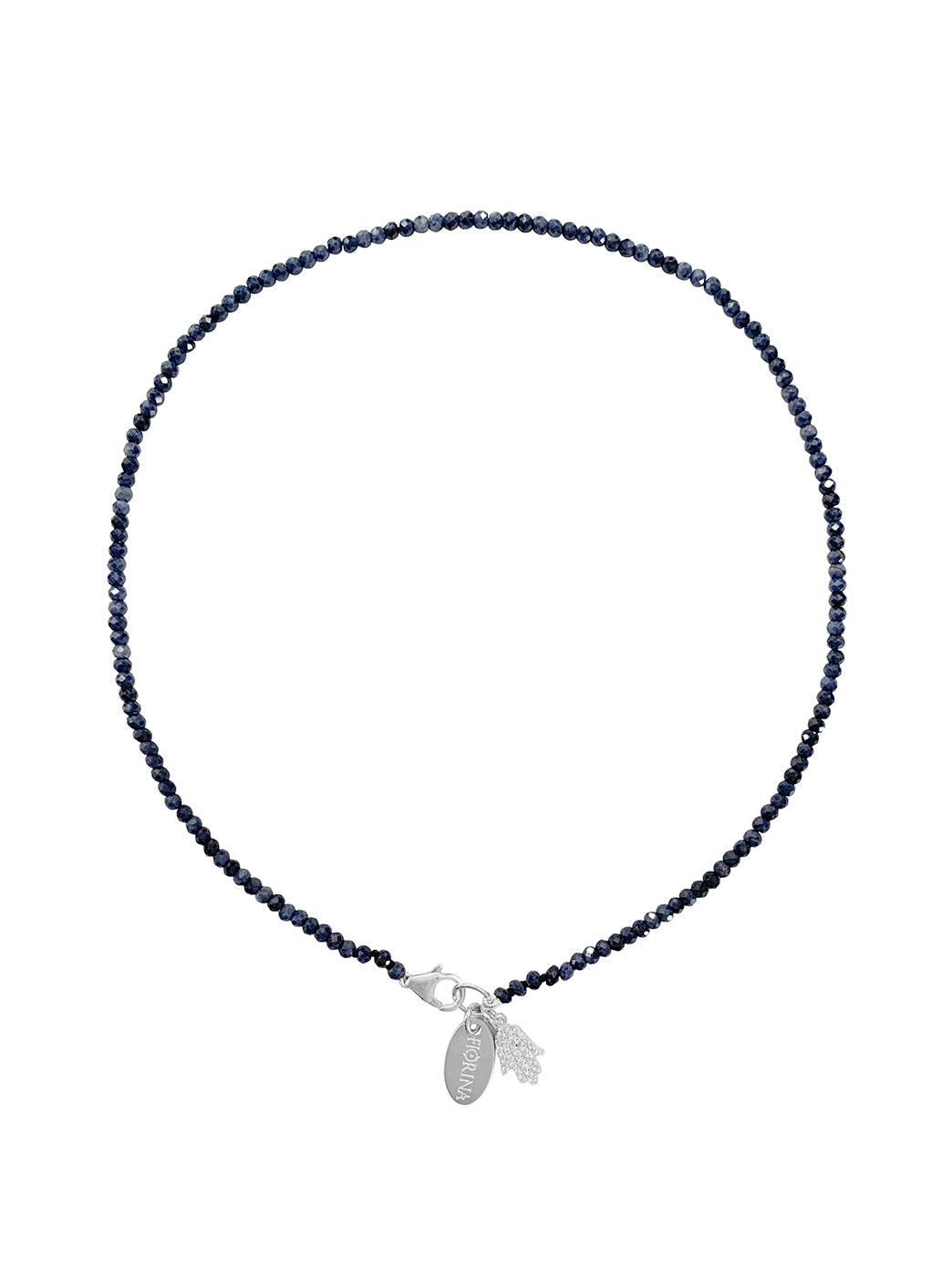 Fiorina Jewellery I Am Necklace Blue Sapphire
