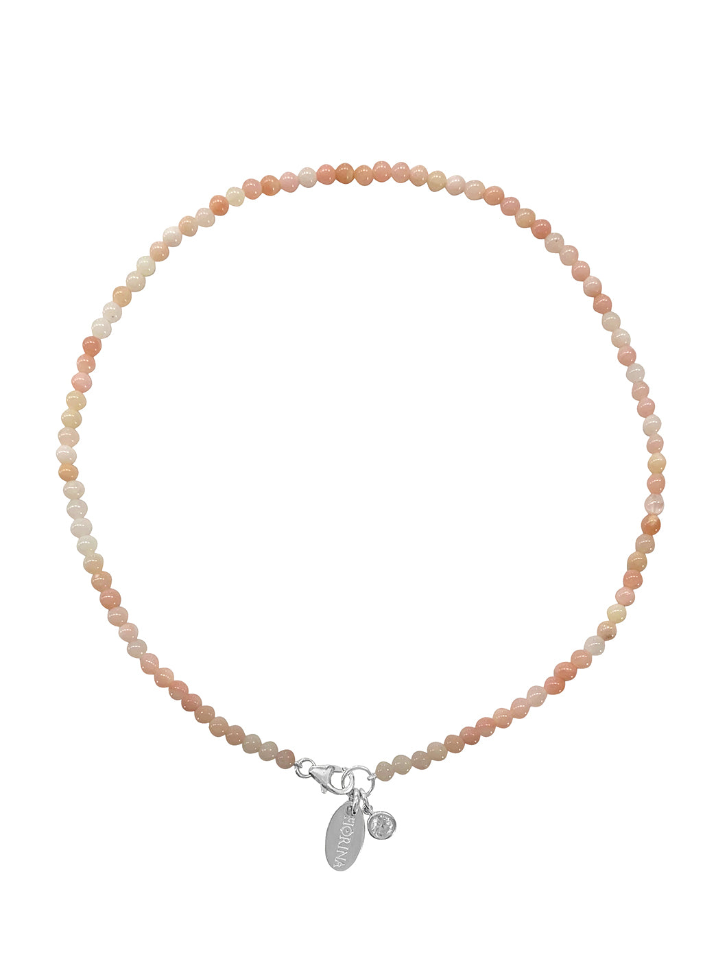Fiorina Jewellery I Am Necklace Pink Opal