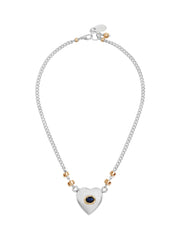 Fiorina Jewellery Jewel Heart Necklace Blue Sapphire