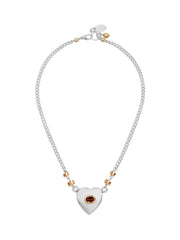 Fiorina Jewellery Jewel Heart Necklace Ruby