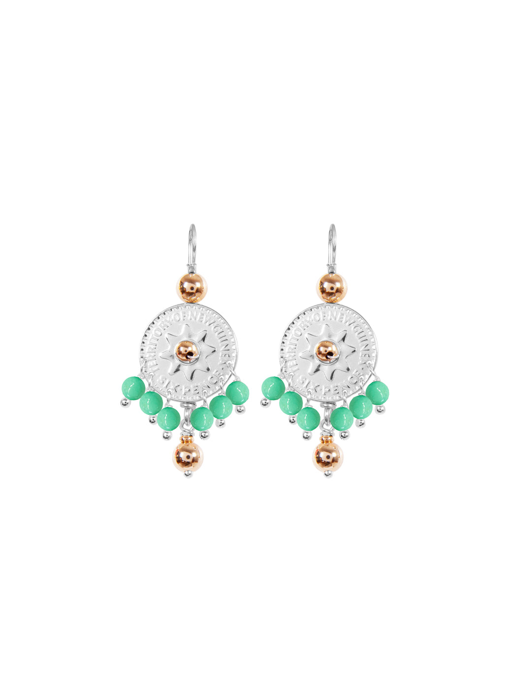 Fiorina Jewellery Joy Earrings Chrysoprase