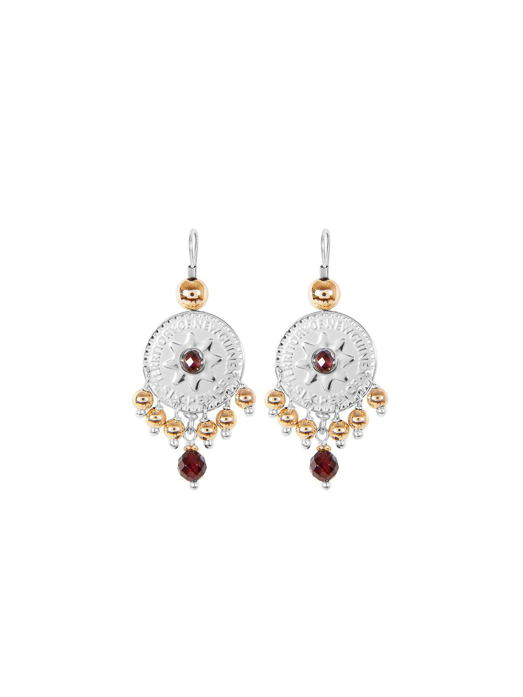 Fiorina Jewellery Joy Earrings Garnet