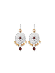 Fiorina Jewellery Joy Earrings Garnet
