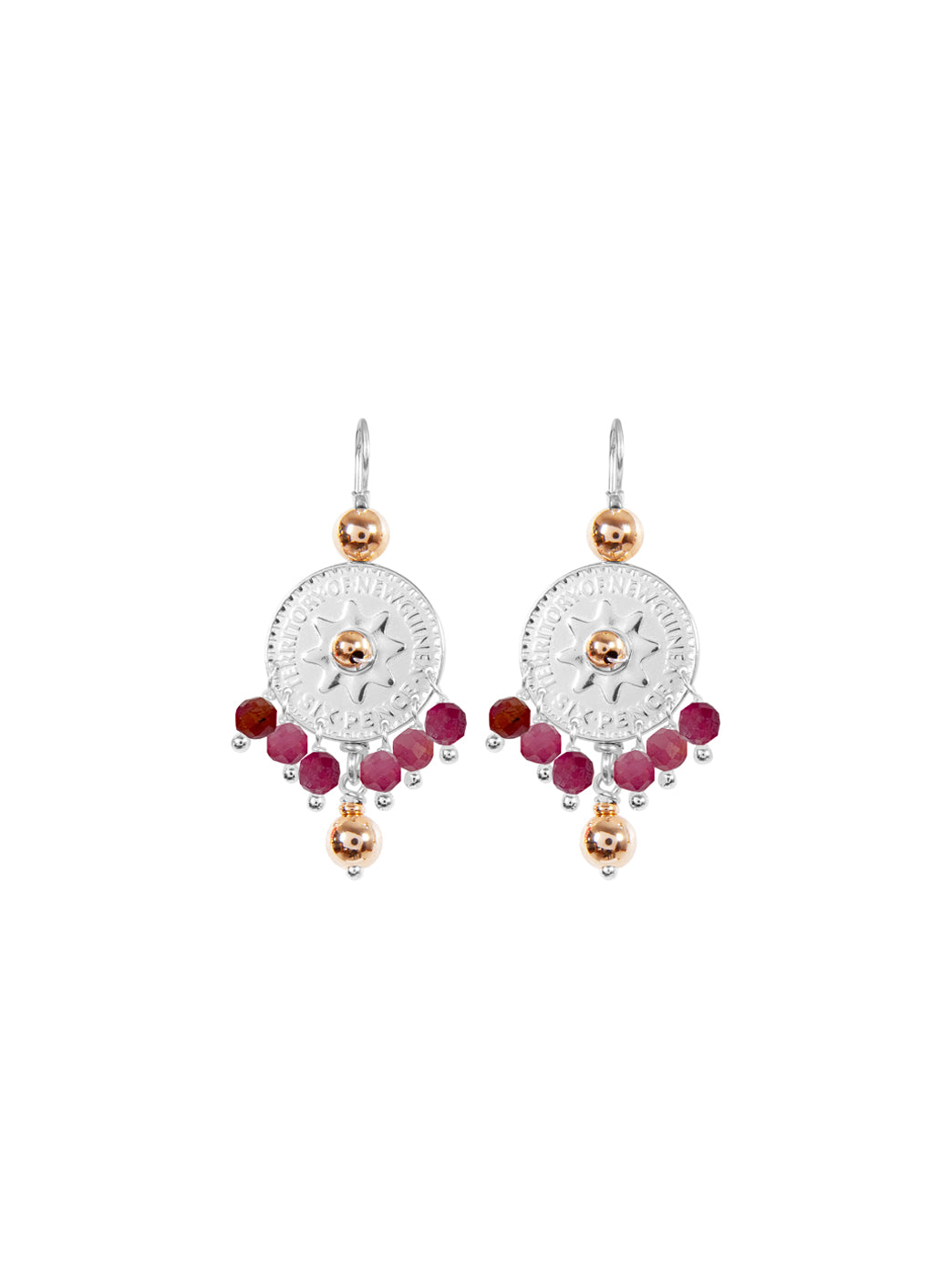 Fiorina Jewellery Joy Earrings Ruby