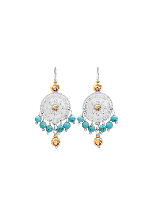 Fiorina Jewellery Joy Earrings Turquoise