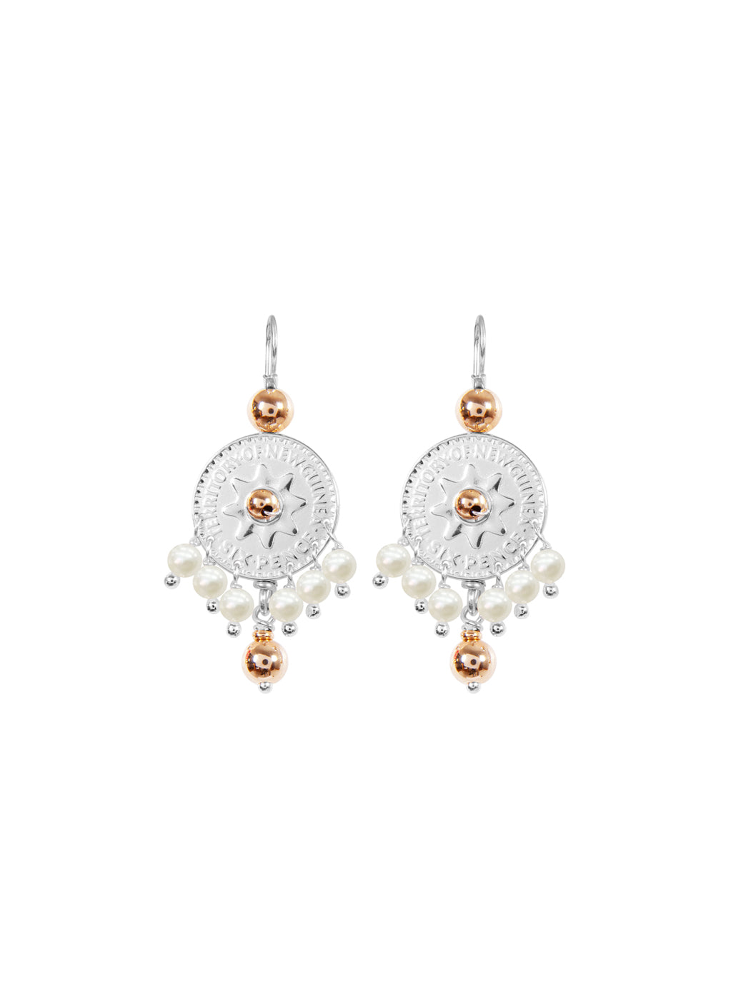 Fiorina Jewellery Joy Earrings White Pearl