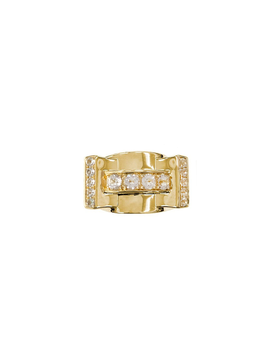 Fiorina Jewellery Martini Ring White Sapphire