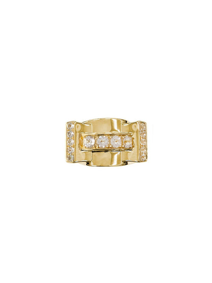 Fiorina Jewellery Martini Ring White Sapphire