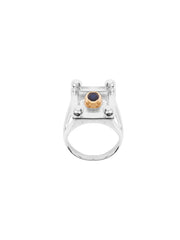 Fiorina Jewellery College Ring Sapphire Top Side