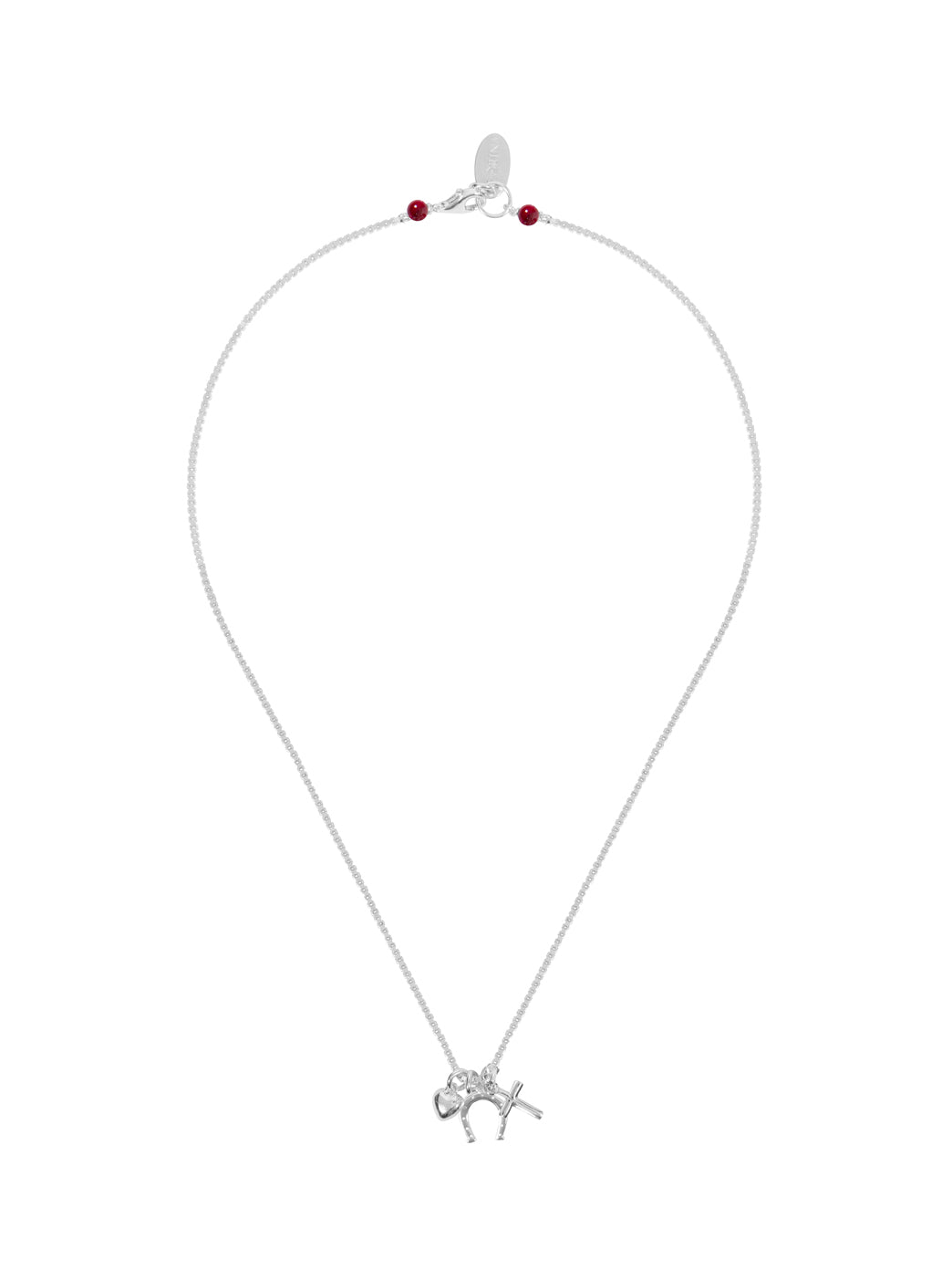 Fiorina Jewellery Mini Charm Necklace Fortune