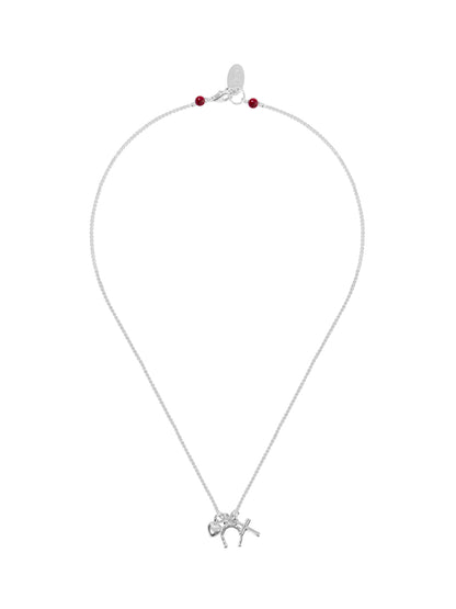 Fiorina Jewellery Mini Charm Necklace Fortune