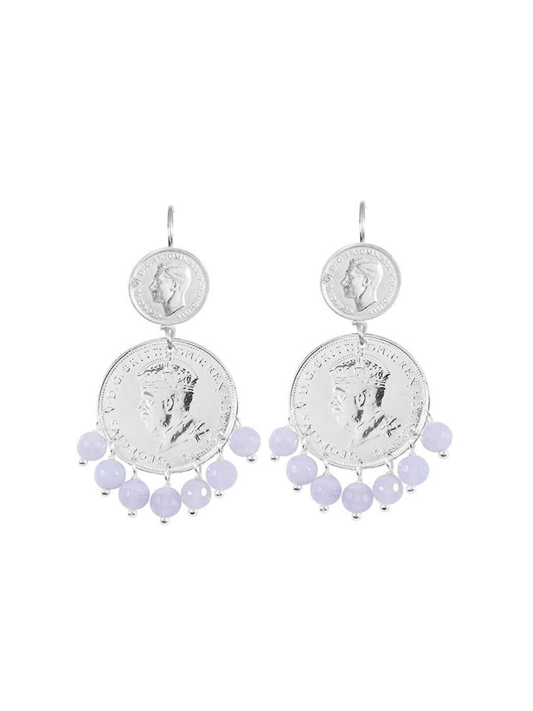 Fiorina Jewellery Mini Marrakesh Earrings Chalcedony