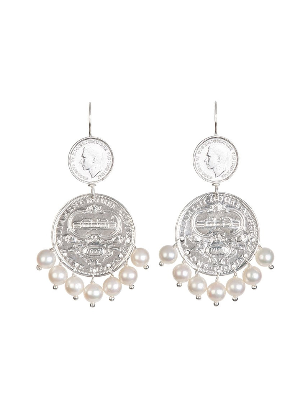 Fiorina Jewellery Mini Marrakesh Earrings Pearl