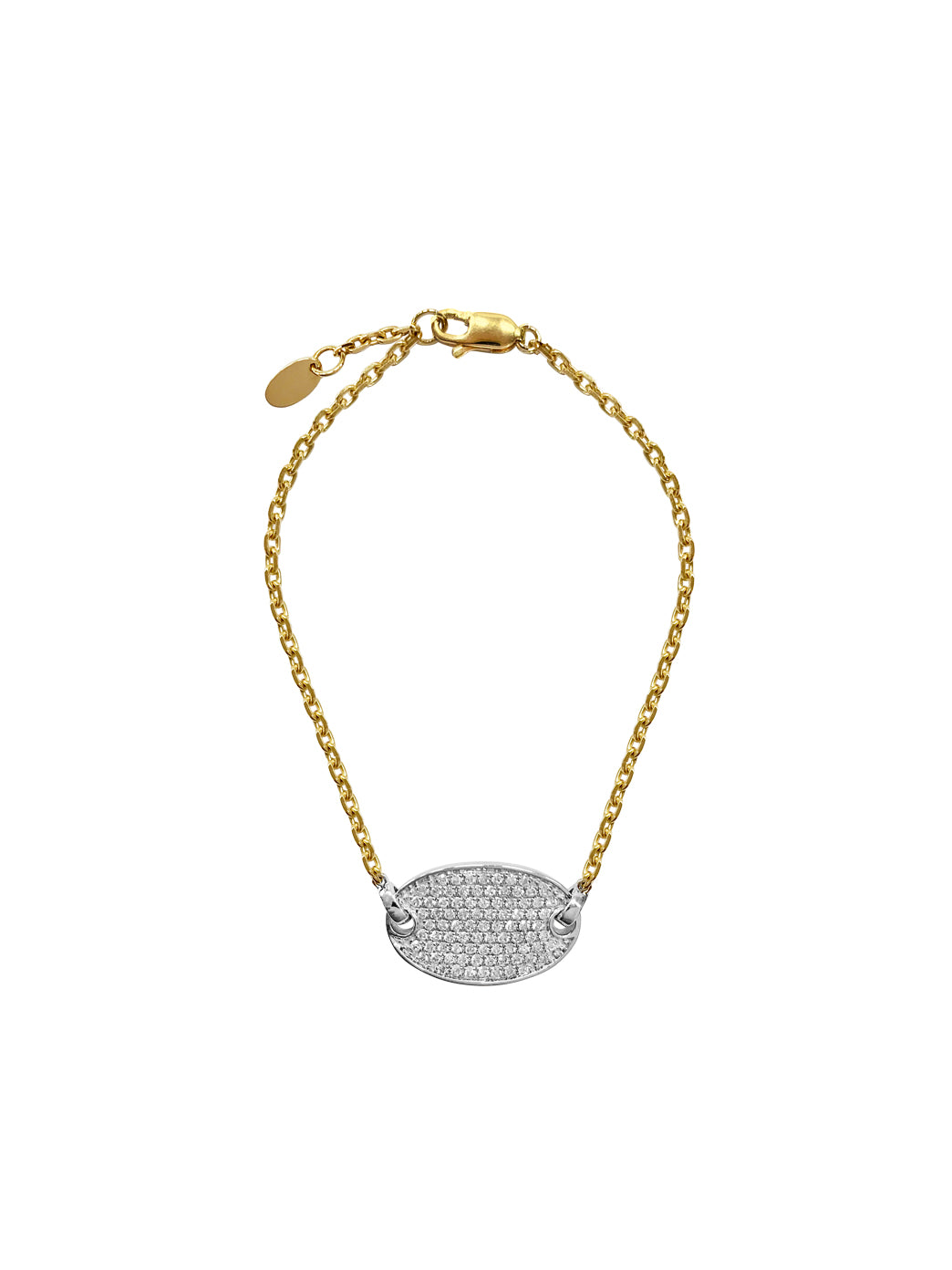 Fiorina Jewellery Oval ID Bracelet