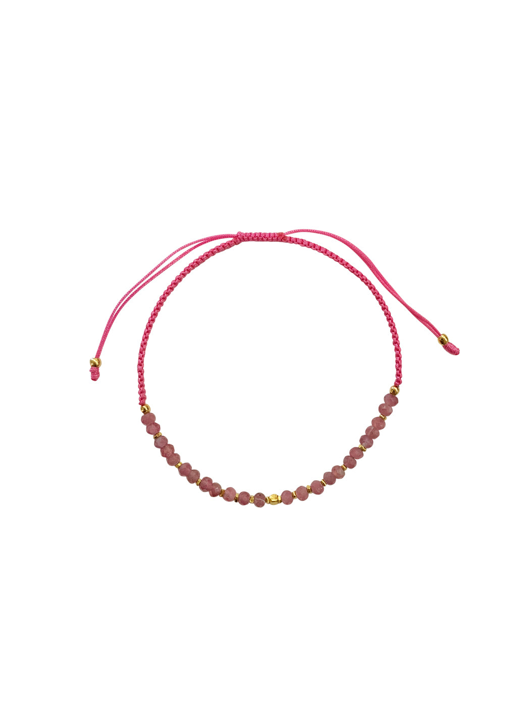 Fiorina Jewellery Luna Bracelet Pink Ruby