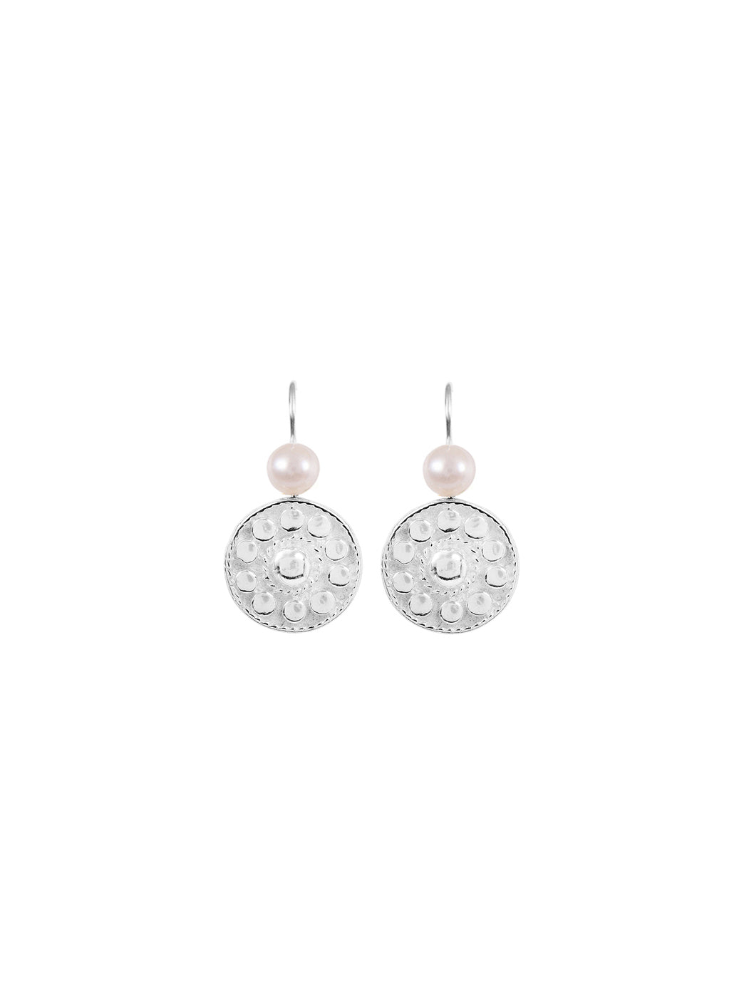 Fiorina Jewellery Logo Earrings Pearl Highlights
