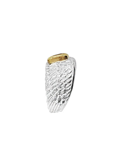 Fiorina Jewellery Reuben Ring Emerald Shank View