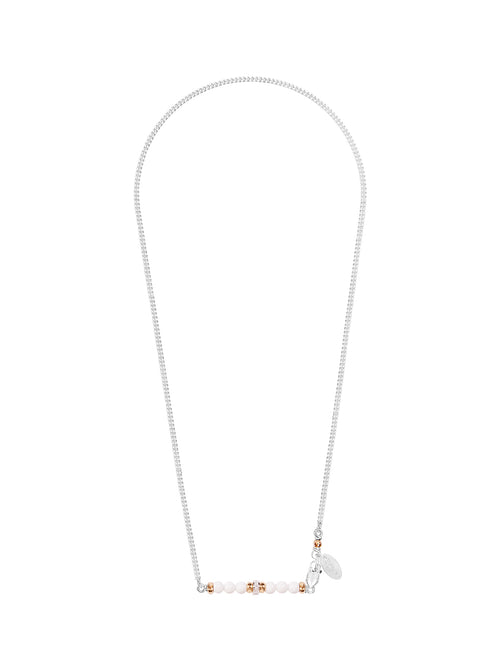 Fiorina Jewellery Romance Necklace White Agate