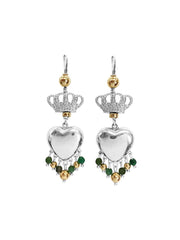 Fiorina Jewellery Royal Valentina Emerald Earrings