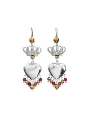 Fiorina Jewellery Royal Valentina Ruby Earrings