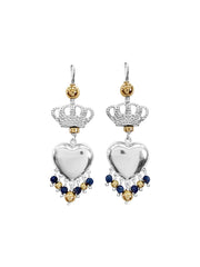 Fiorina Jewellery Royal Valentina Earrings Blue Sapphire