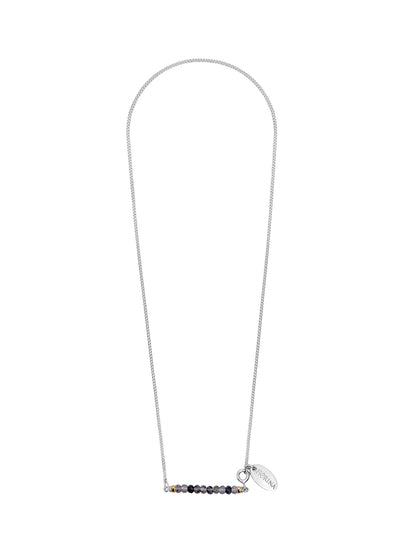 Fiorina Jewellery Silver Friendship Necklace Iolite