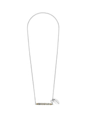 Fiorina Jewellery Silver Friendship Necklace Labradorite