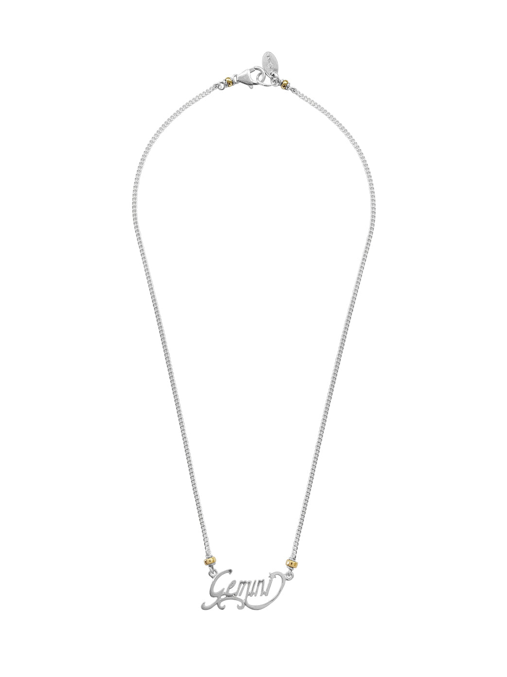 Fiorina Jewellery Silver Zodiac Necklace Gemini