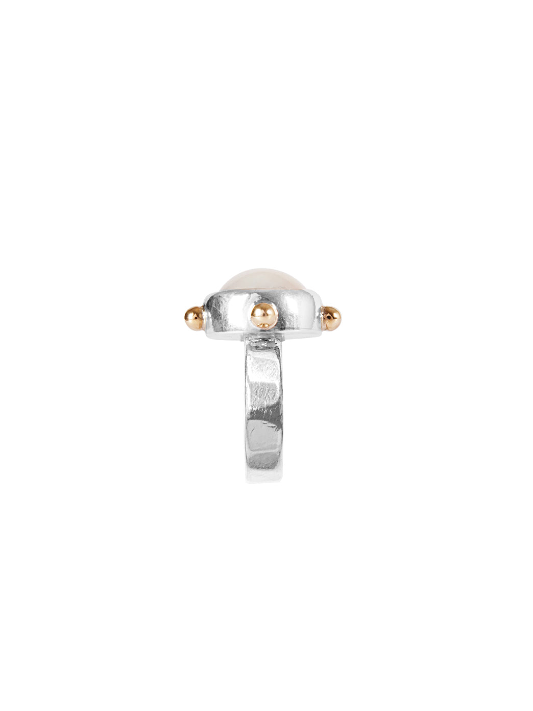 Fiorina Jewellery Venus Pearl Pinkie Ring Shank View