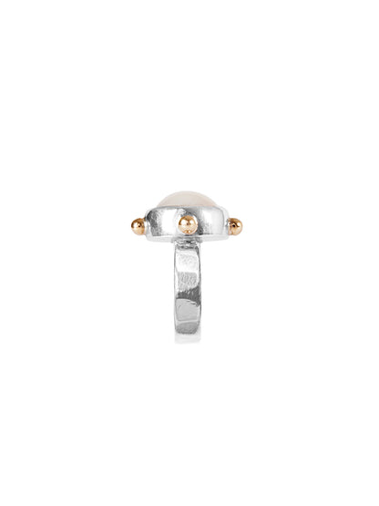 Fiorina Jewellery Venus Pearl Pinkie Ring Shank View
