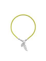 Fiorina Jewellery Wham Bracelet Neon Yellow Wing