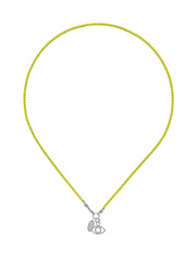 Fiorina Jewellery Wham Necklace Neon Yellow Eye
