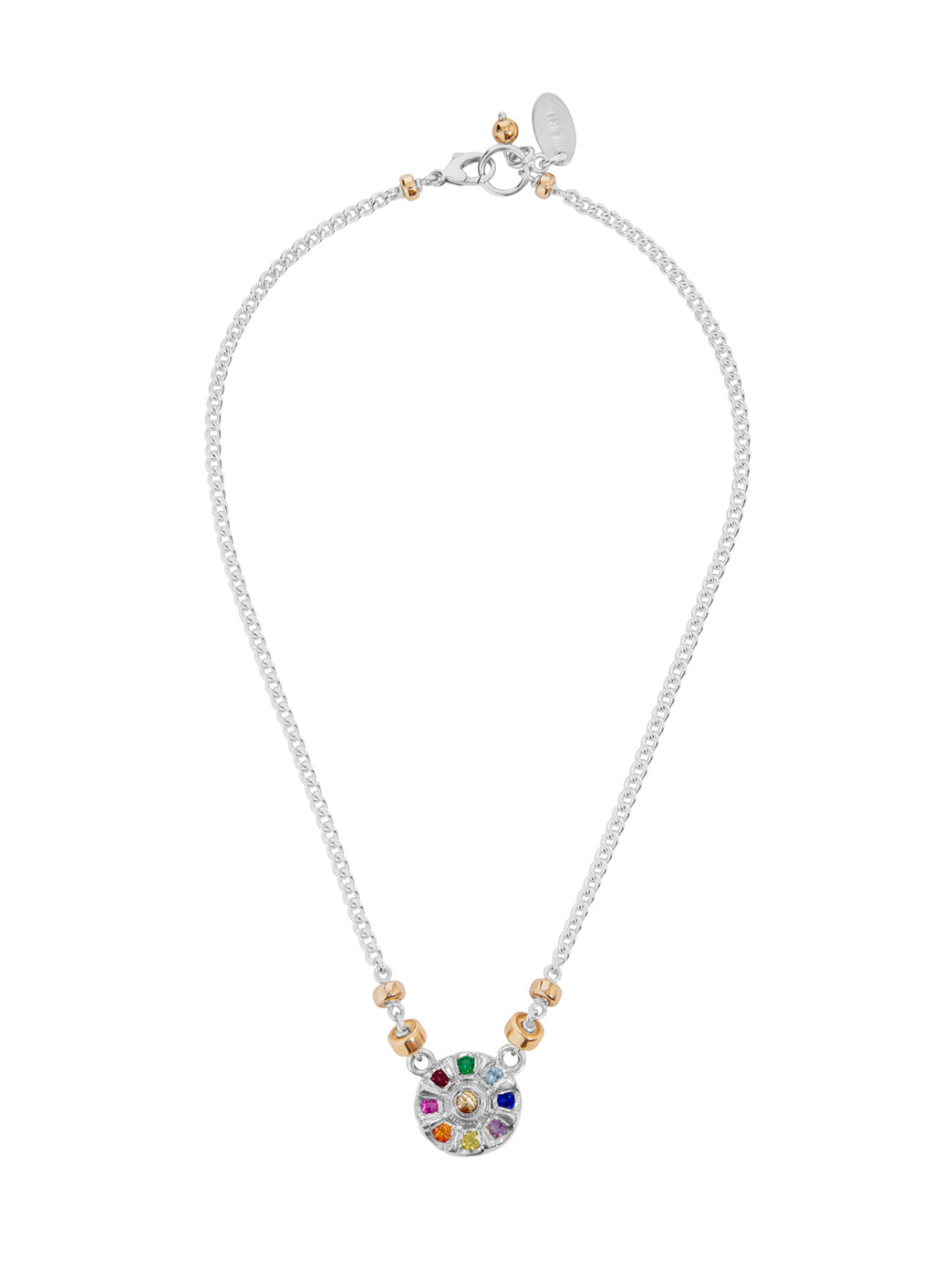Fiorina Jewellery Wheel Necklace Chakra