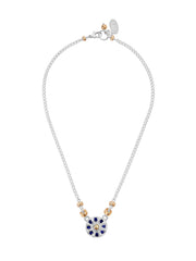 Fiorina Jewellery Wheel Necklace Iolite